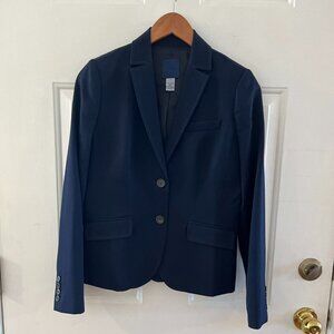 J. Crew Woman's 100% Wool Blue Classic Blazer Sz 4